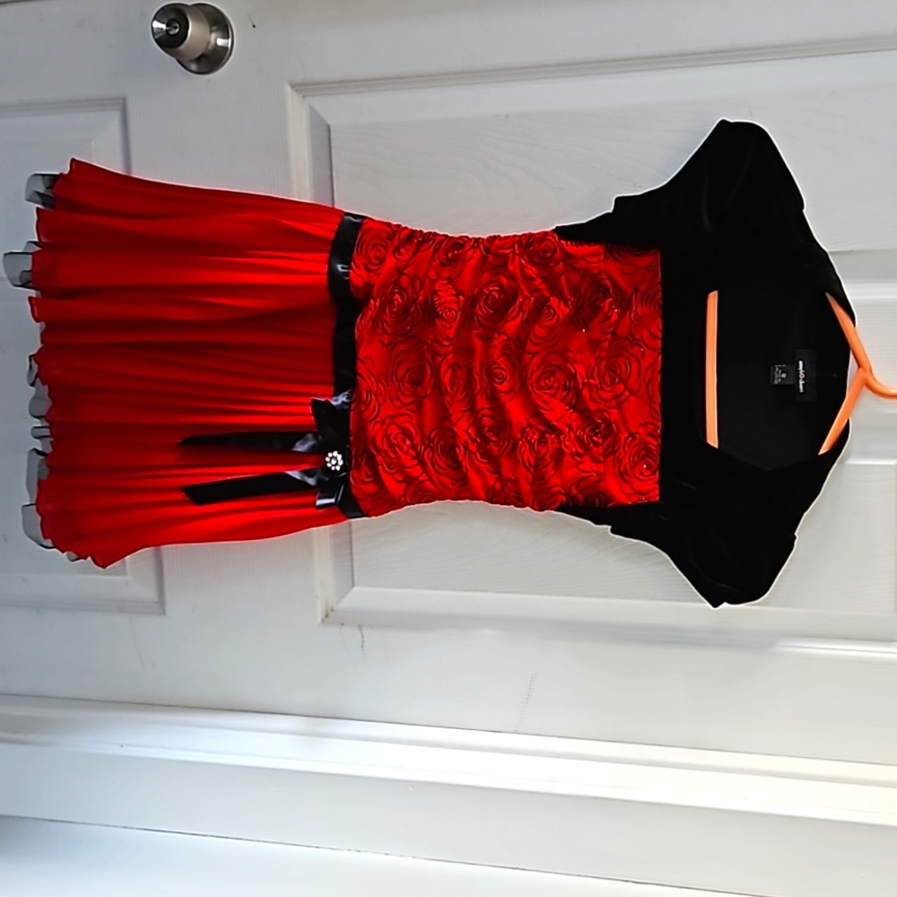 Girls formal red dress